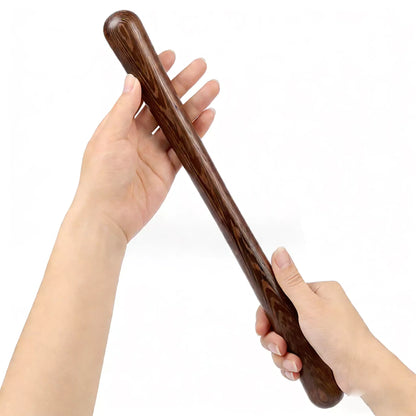 Bone-Shape Wenge Wood Discipline Rod