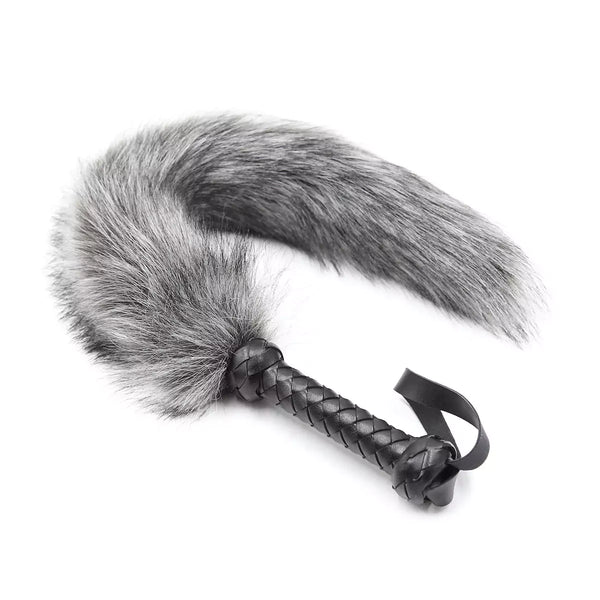 Fox Tail BDSM Flogger — Sensory Pet Play