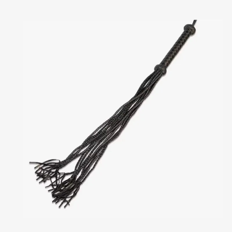 Nine-Tail Tassel Flogger — Hand Braided Leather
