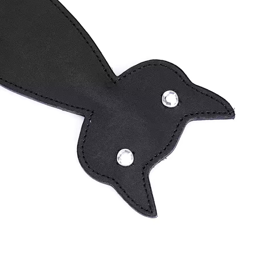 Cat Diamond Spanking Paddle — Cat Silhouette, Crystal Embellished