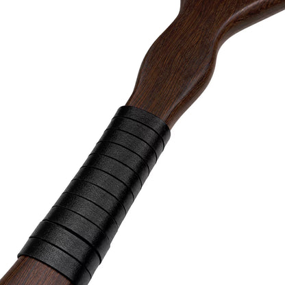 Chicken Wing Wood Solid Oval Spanking Paddle