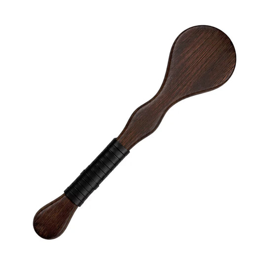 Chicken Wing Wood Solid Oval Spanking Paddle