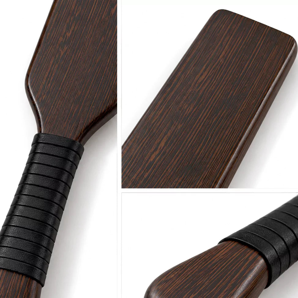 Chicken Wing Wood Solid Rectangular Spanking Paddle