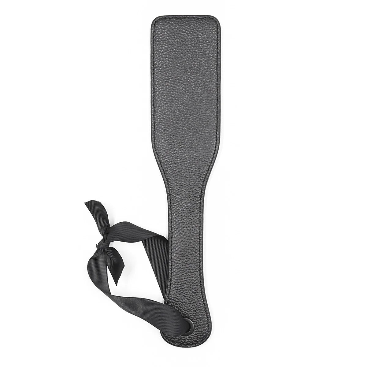 Front view of slim faux leather discipline paddle