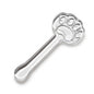 Clear Extra-Thick Acrylic Cat Paw Paddle
