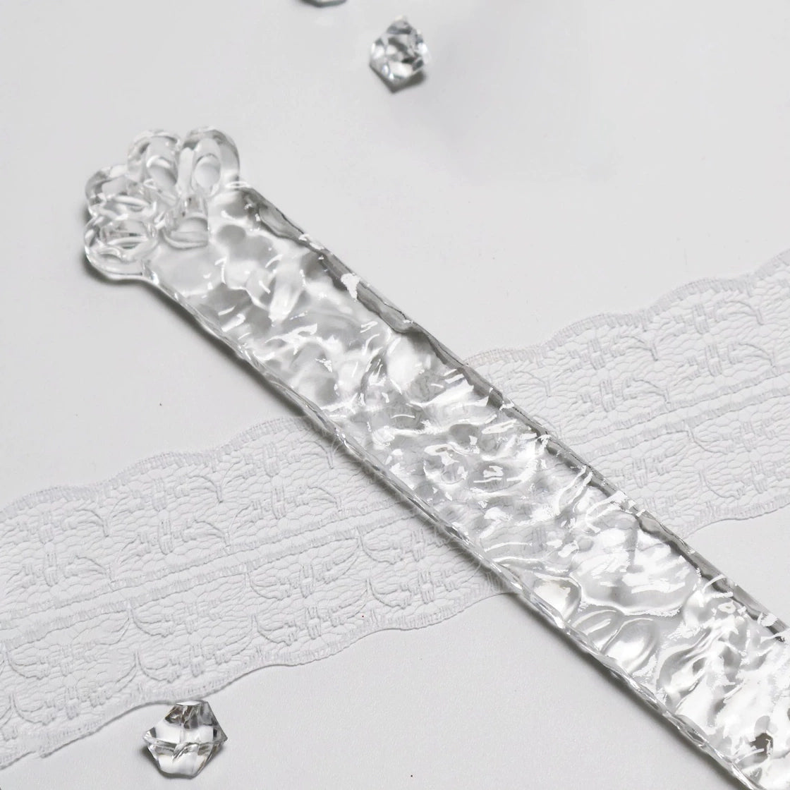 Water Ripple Acrylic Ruler Paddle