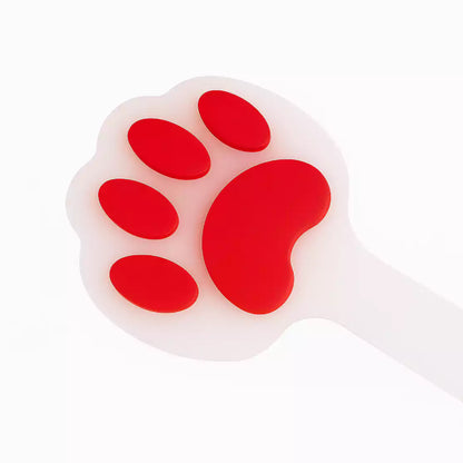 Cute Cat Paw Silicone Spanking Paddle