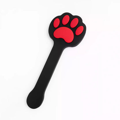 Cute Cat Paw Silicone Spanking Paddle