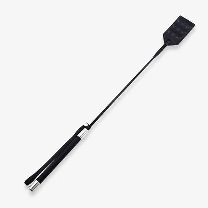 Double-Sided Riding Crop full view with smooth and studded surfaces