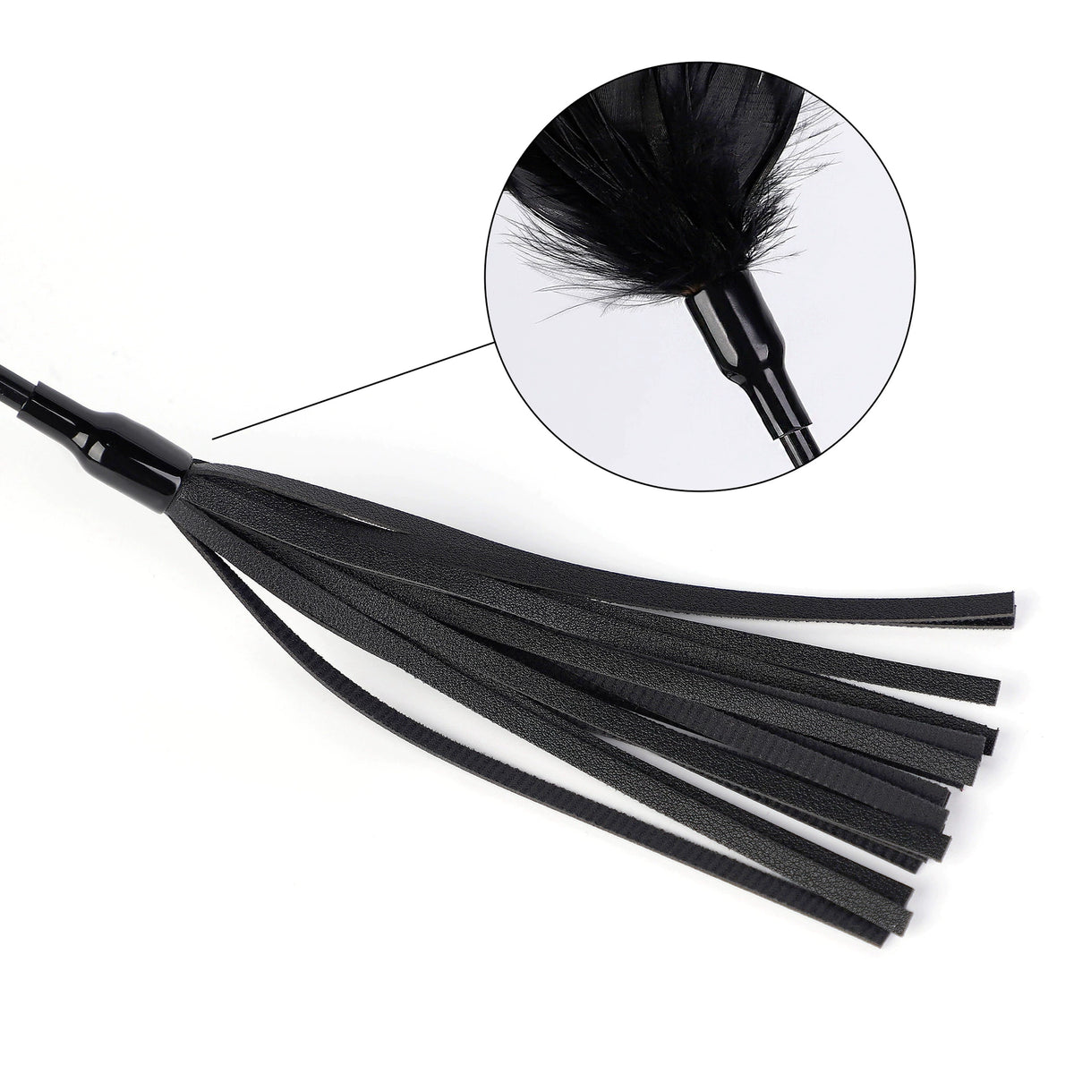 Feather & Tassel Long Wand Collection