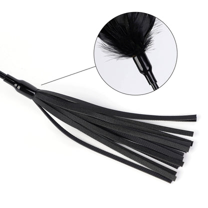 Feather & Tassel Long Wand Collection