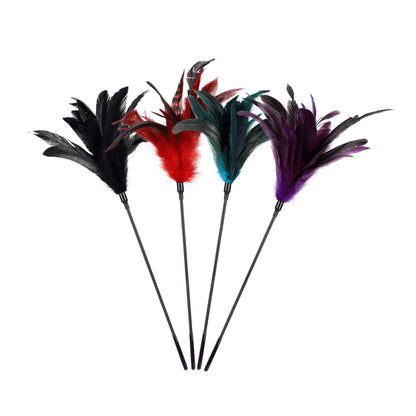 Feather & Tassel Long Wand Collection