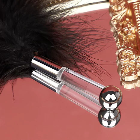 Feather Teaser & Anal Plug Dual-Use Wand