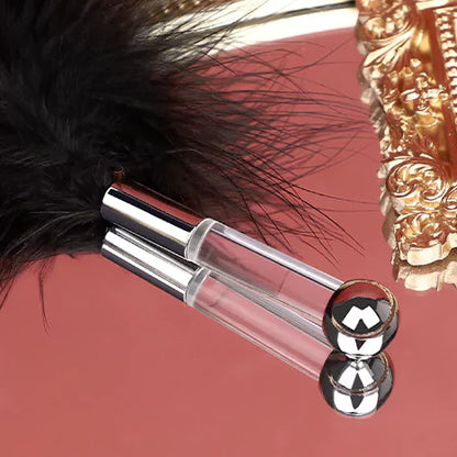 Feather Teaser & Anal Plug Dual-Use Wand