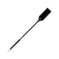 Glossy Black Long-Handle Paddle Crop
