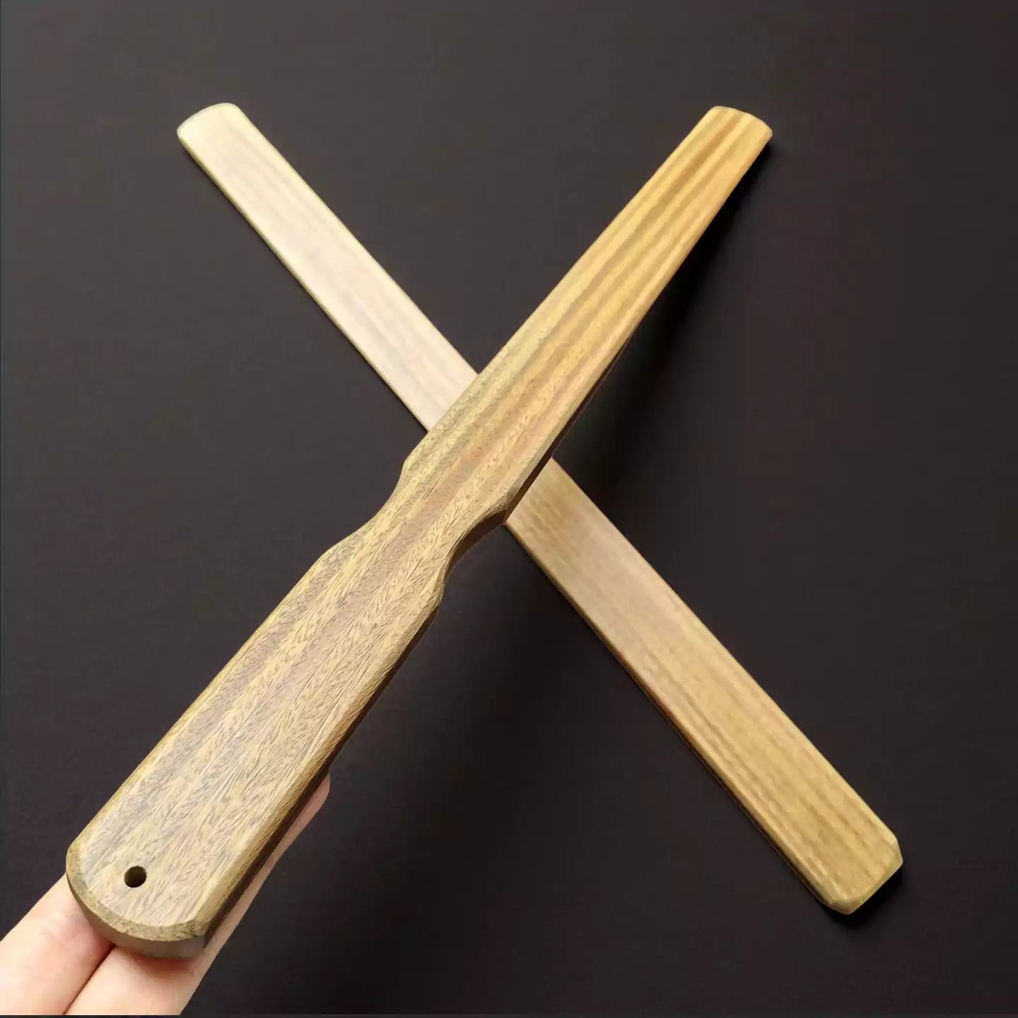 Green Sandalwood Discipline Ruler Paddle