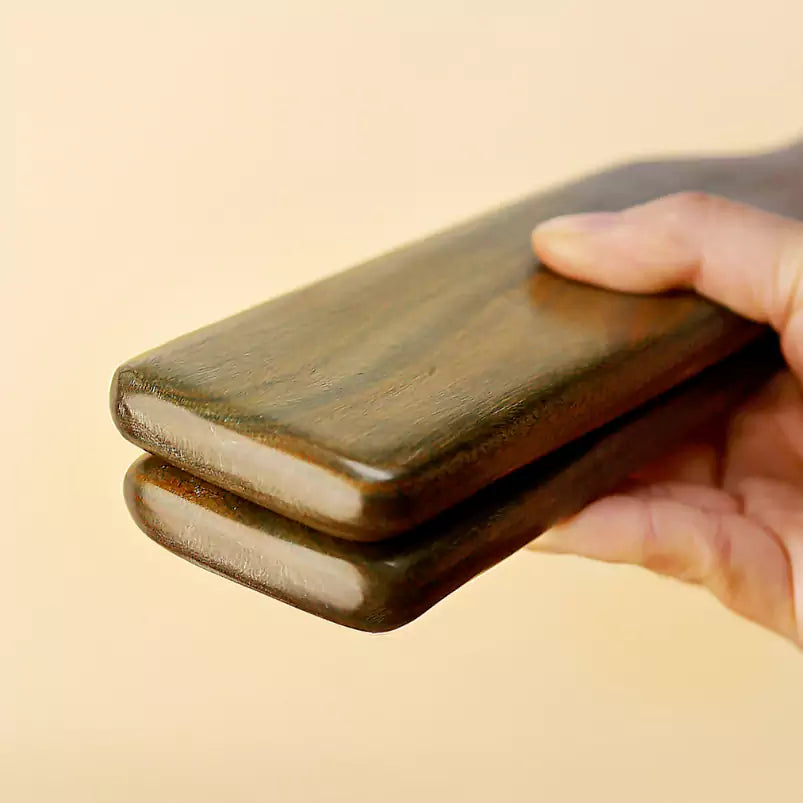 Green Sandalwood Square Wood Paddle