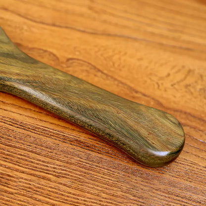 Green Sandalwood Square Wood Paddle