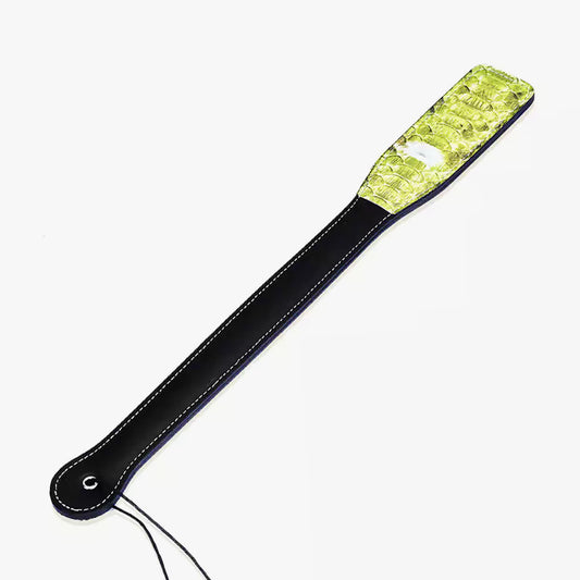 Green Snake Texture Long Spanking Paddle