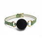 Green holographic silicone ball gag with 1.57-inch ball shown in a product view