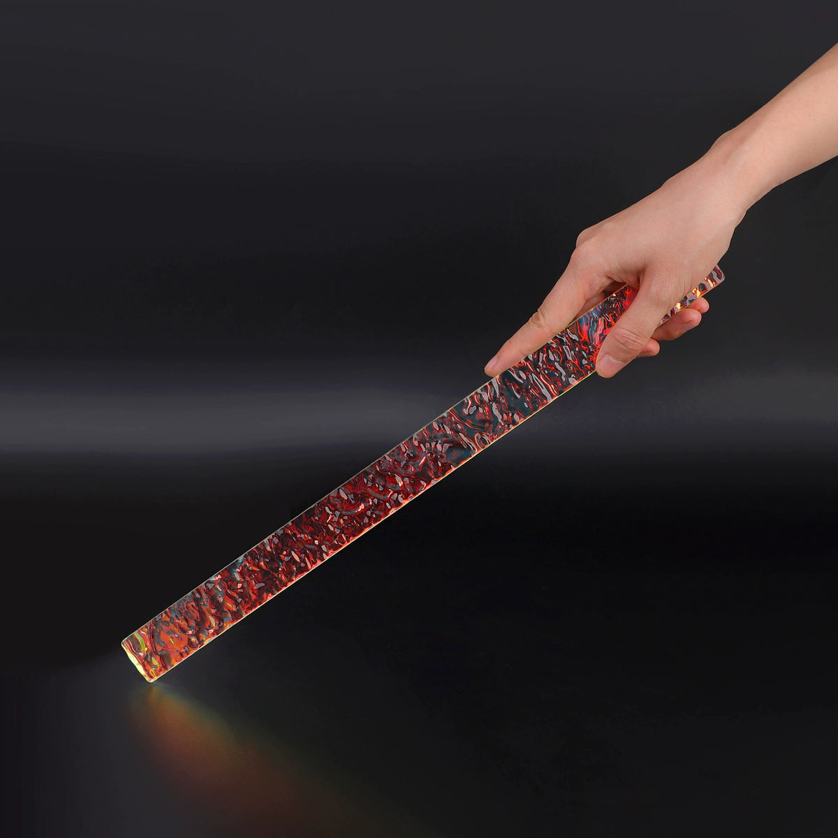 Iridescent & Clear Acrylic Paddle Collection