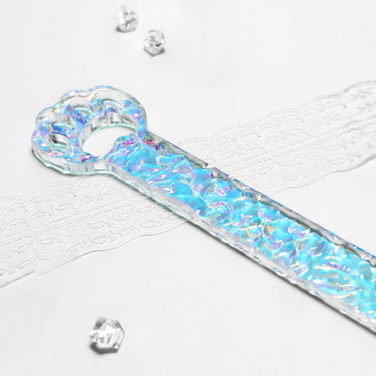 Water Ripple Acrylic Ruler Paddle