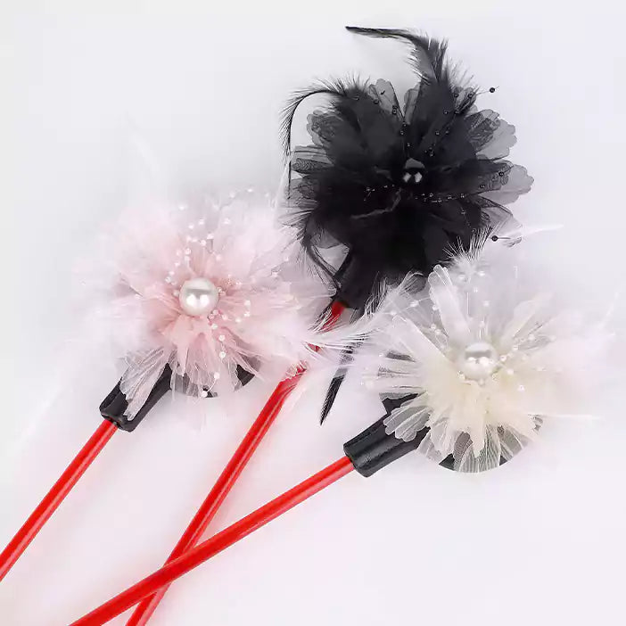  lace flower mesh head showing construction detail