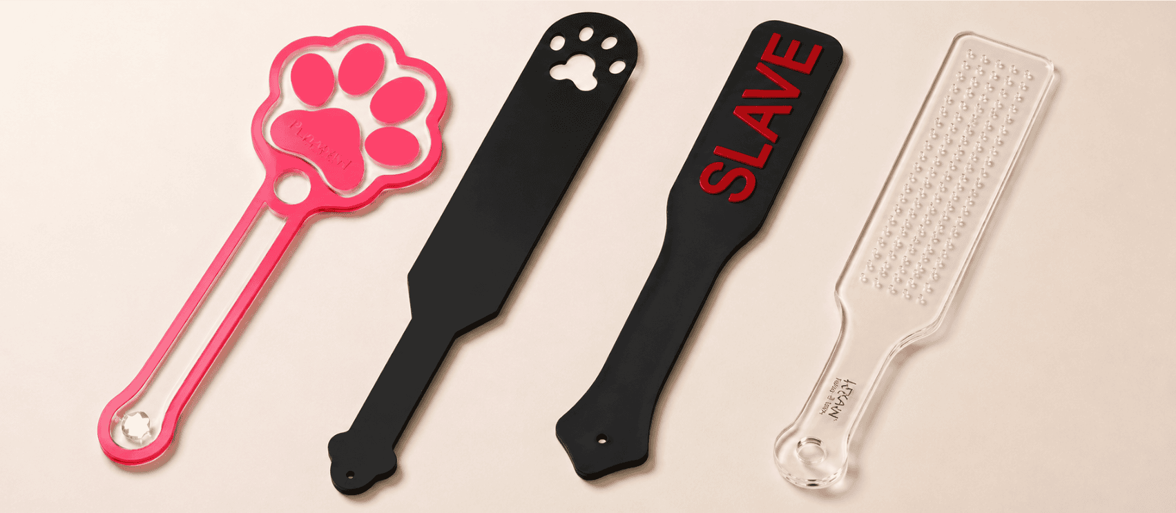 Lexan paddle with crisp snap, firm feedback, and precise control.