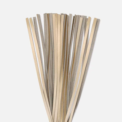 Light Yellow PU Leather Flogger