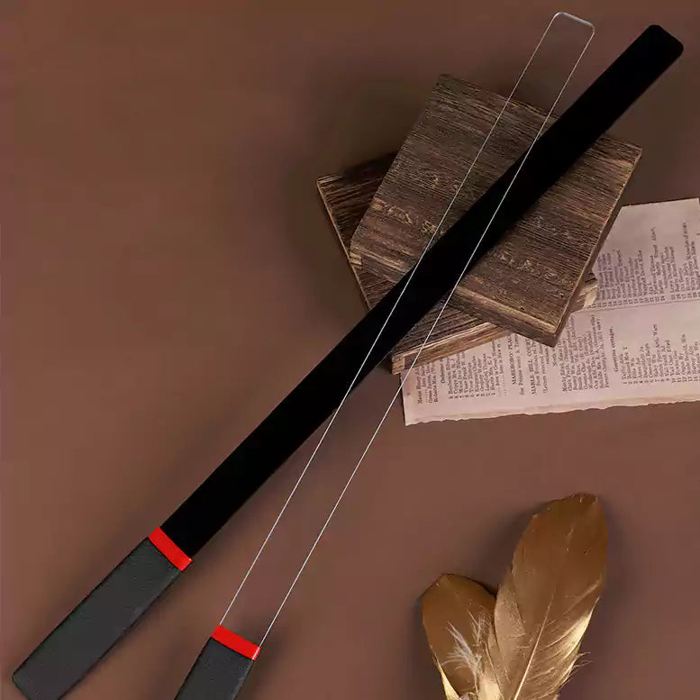 Black matte acrylic discipline cane atmospheric scene image
