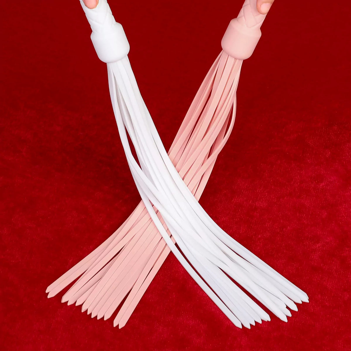 Mini Silicone Flogger in Four Colors