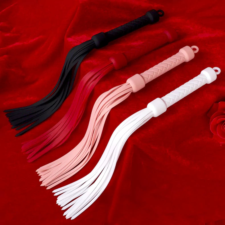 Mini Silicone Flogger in Four Colors