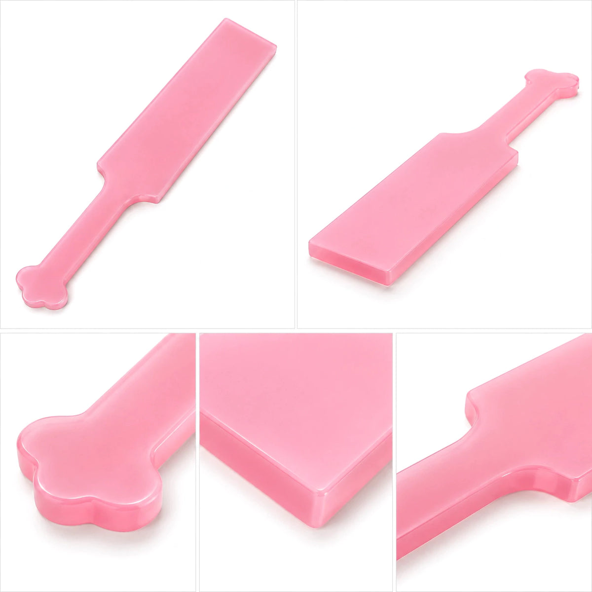 Pink Extra-Thick Acrylic Spanking Paddle