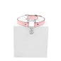 Pink Faux Leather Kitten Bell Roleplay Collar full view