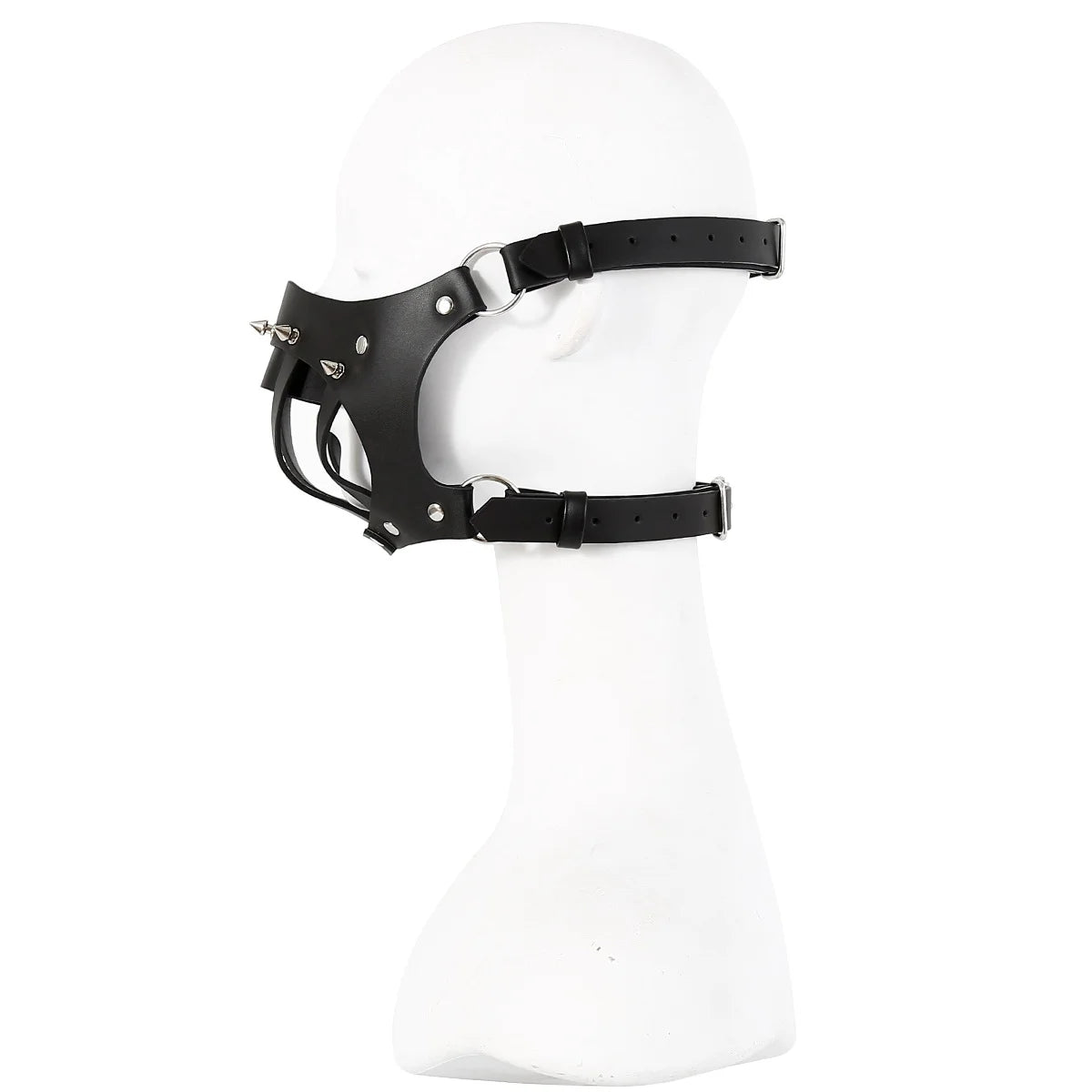 Side profile of punk style muzzle
