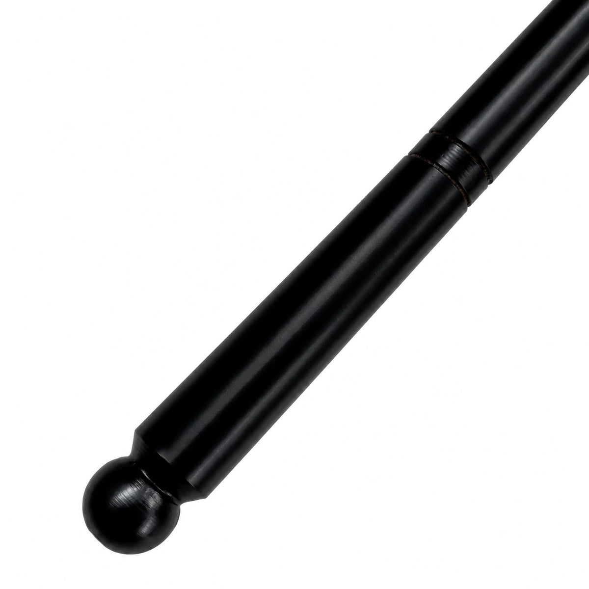 Unpainted hand-polished finish on purple ebony wooden mallet