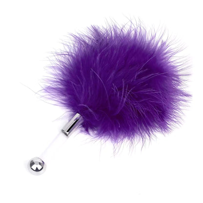 Feather Teaser & Anal Plug Dual-Use Wand