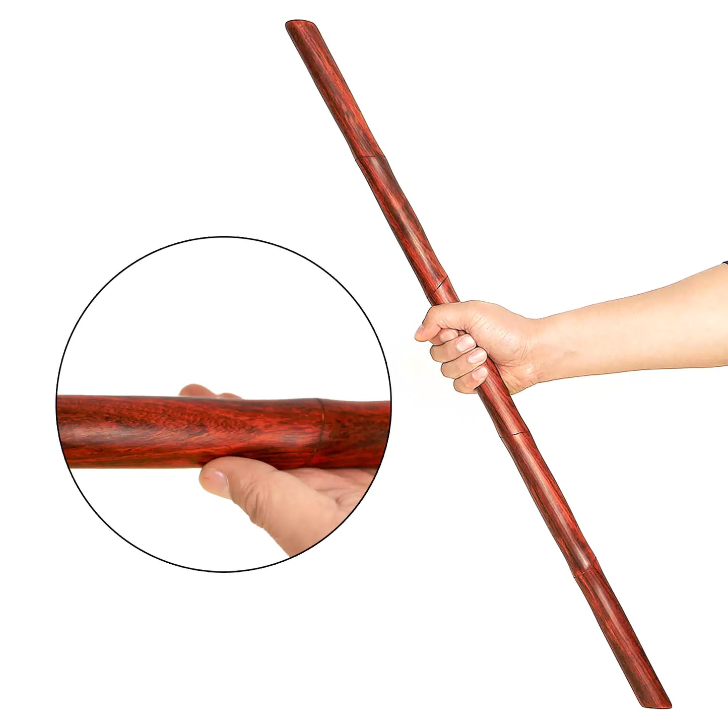 Purple Sandalwood Bamboo Discipline Rod