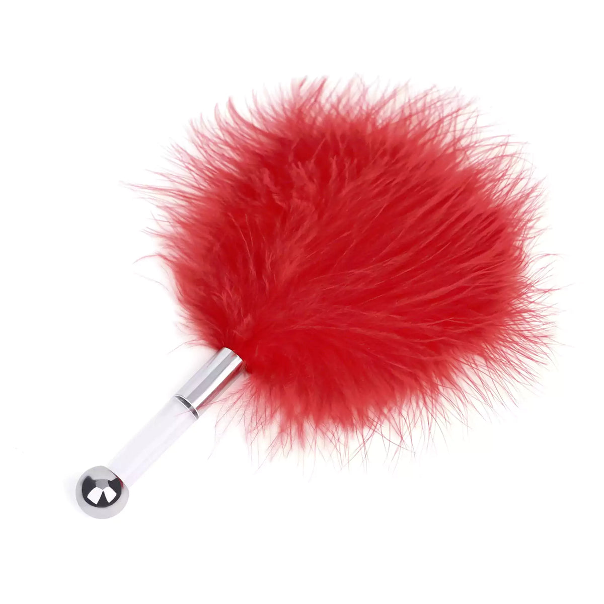 Feather Teaser & Anal Plug Dual-Use Wand
