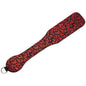 Red lace mini spanking paddle style A full view
