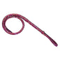 Red Textured Faux Leather Leaf Whip
