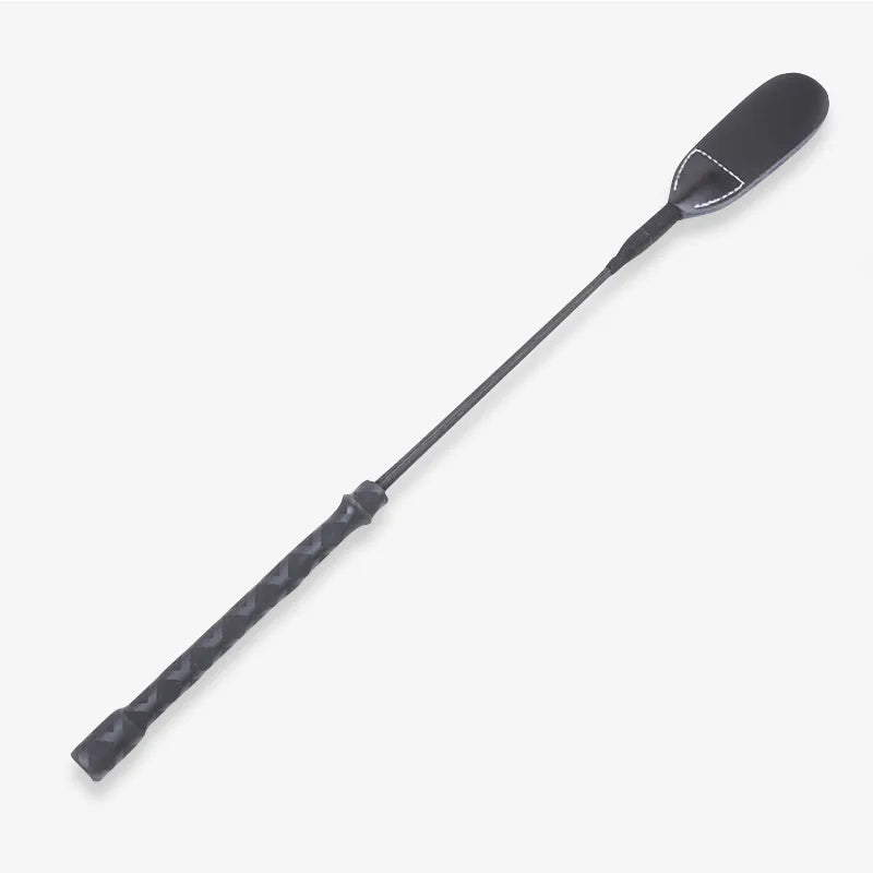 Dual-Layer Oval Riding Crop braided handle