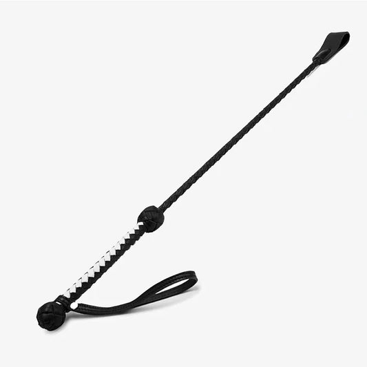 Dual-Layer Cowhide Riding Crop