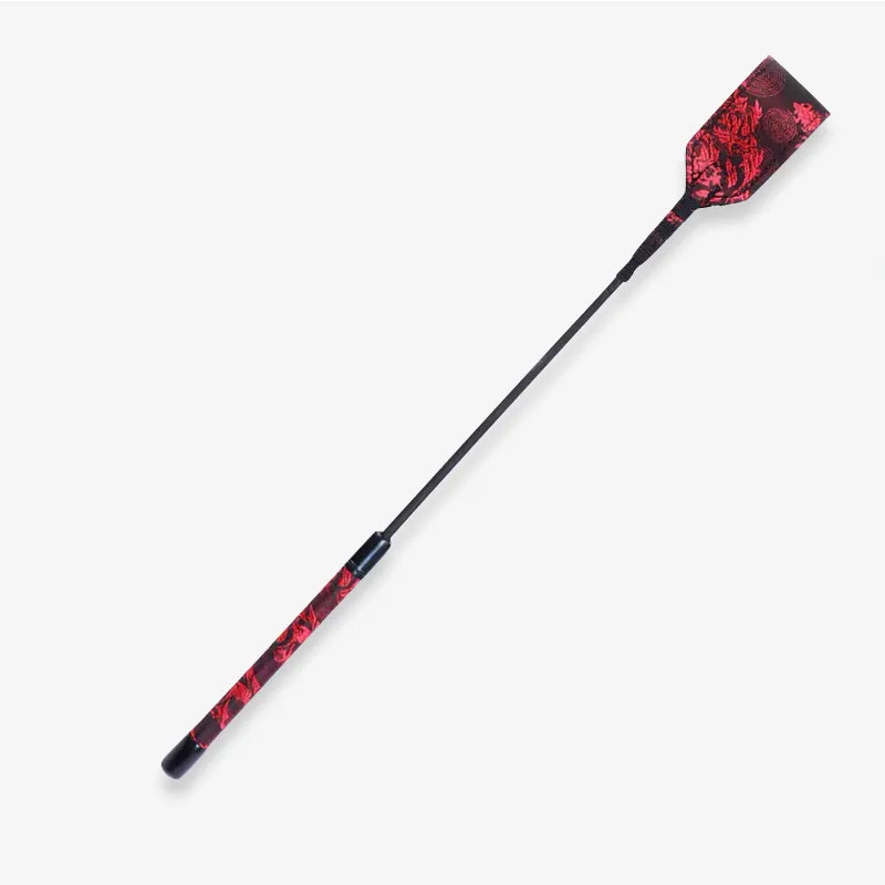 Red Chinese-Style Riding Crop