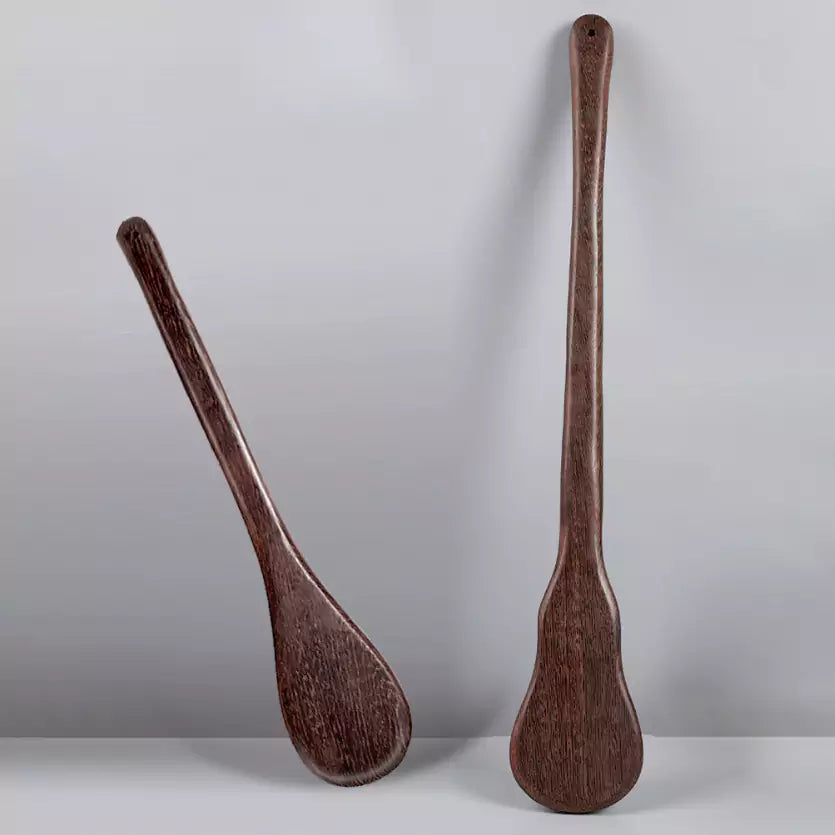 Round-Head Chicken Wing Wood Paddle