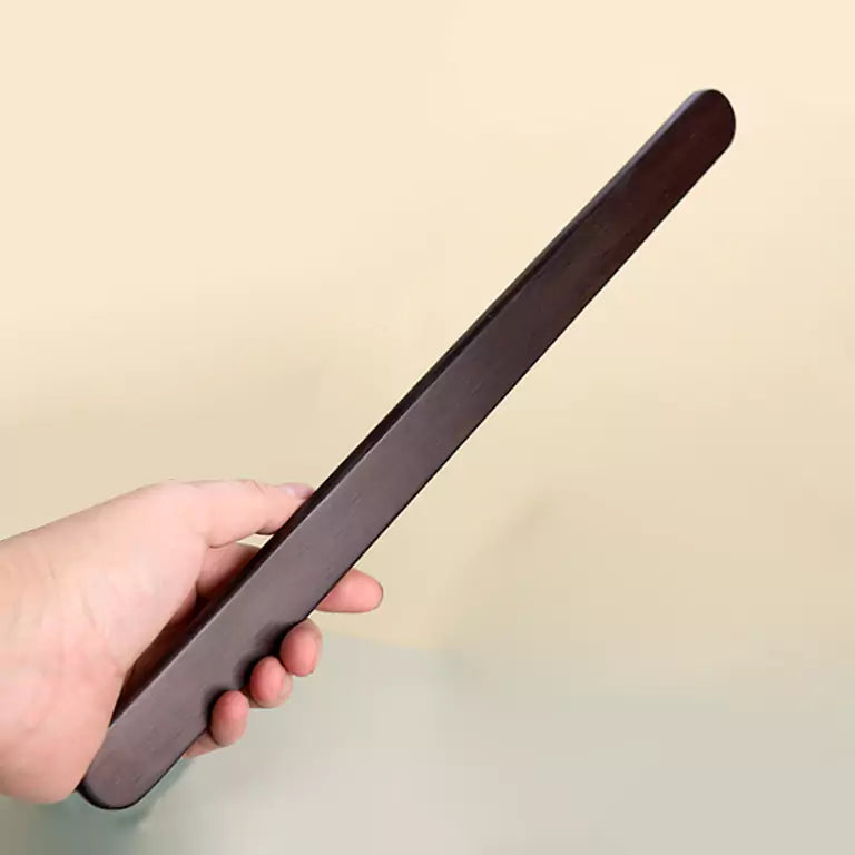 Round-Head Solid Wood Discipline Ruler