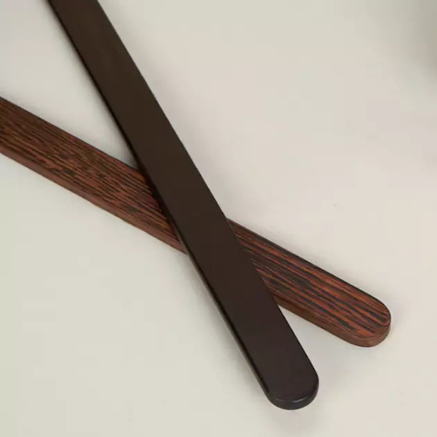 Round-Head Solid Wood Discipline Ruler