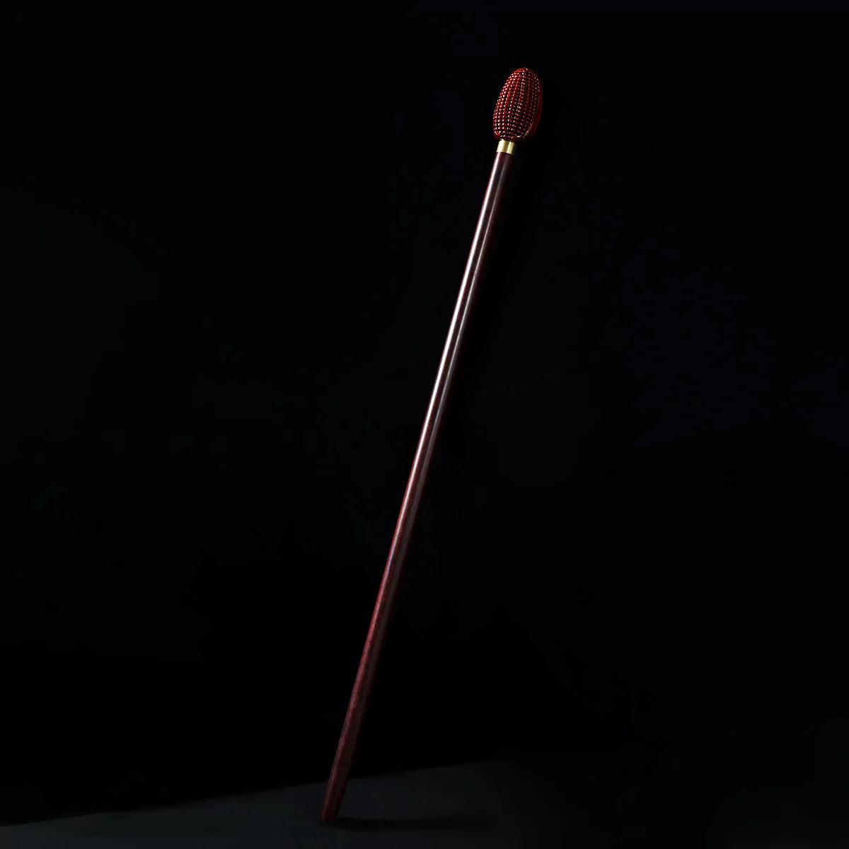 Sandalwood Corn-Handle Discipline Cane