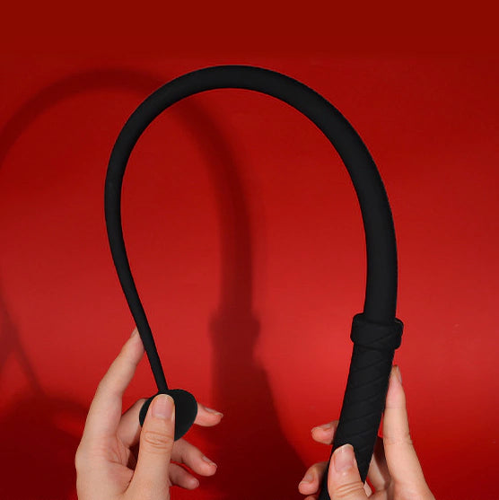 Silicone Heart Snake Whip