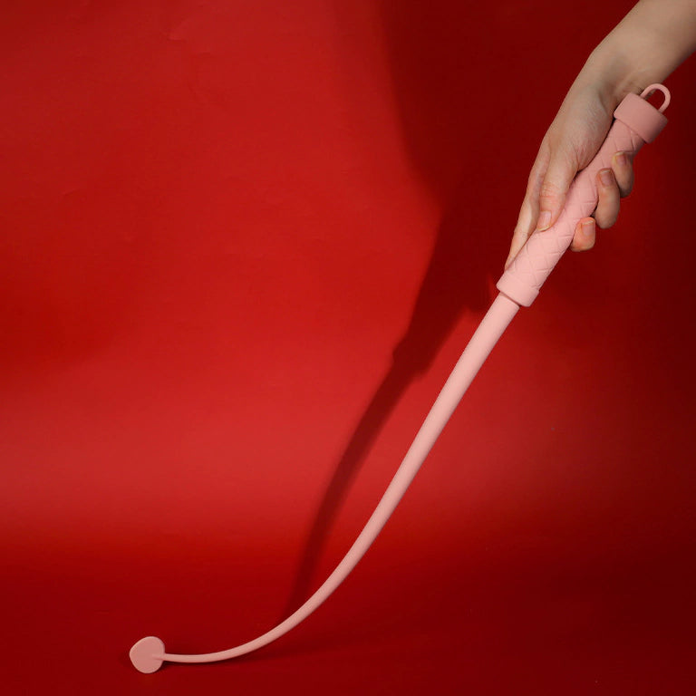 Silicone Heart Snake Whip